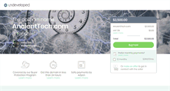 Desktop Screenshot of ancienttech.com